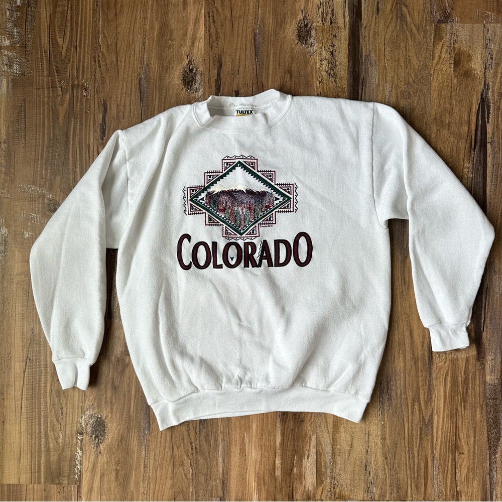 Vintage White Colorado Sweater